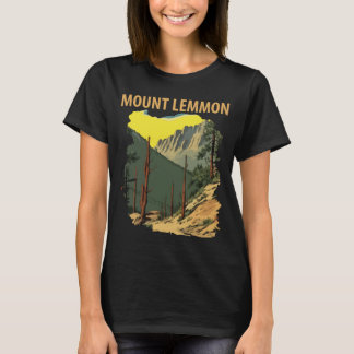 Mount Lemmon Arizona Forest Retro Travel T-Shirt