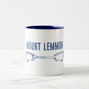 Mount Lemmon Climbing Quickdraw Two-Tone Coffee Mug