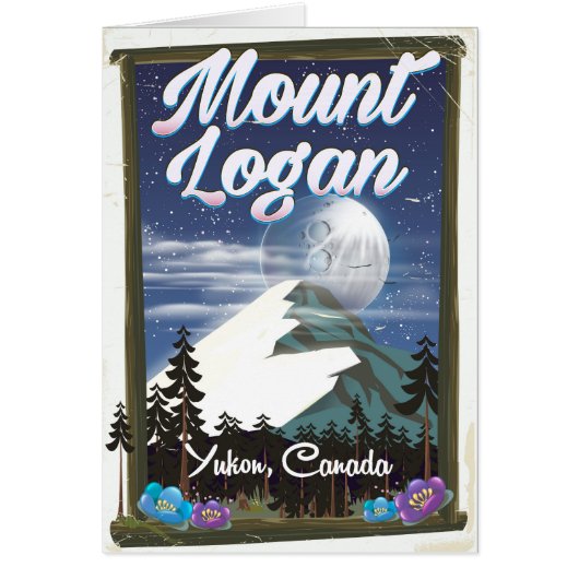 Mount Logan , Yukon, Canada Cards (Front)