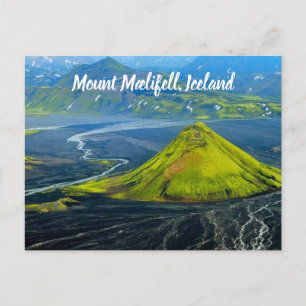 Mount Mælifell Iceland stylized Postcard