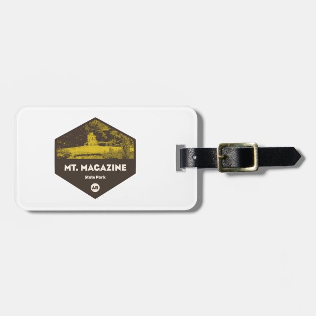 Mount Magazine State Park Arkansas Luggage Tag (Front Horizontal)