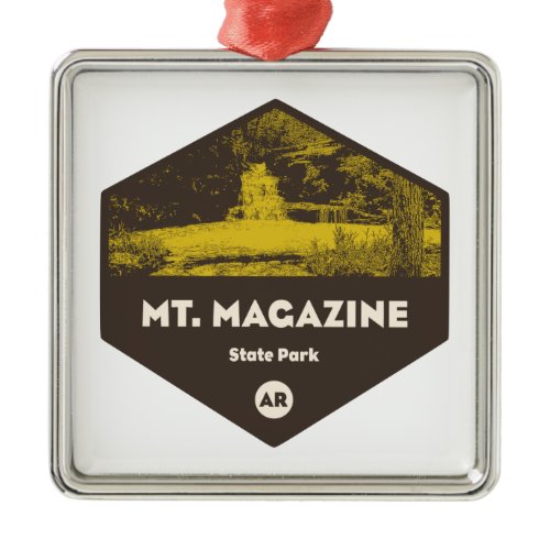 Mount Magazine State Park Arkansas Metal Ornament