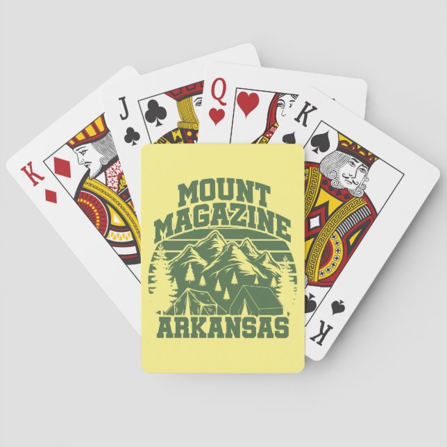 Mount Magazine State Park Poker Cards (Back)