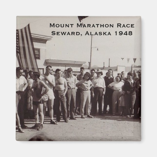 Mount Marathon-1948 Magnet (Front)