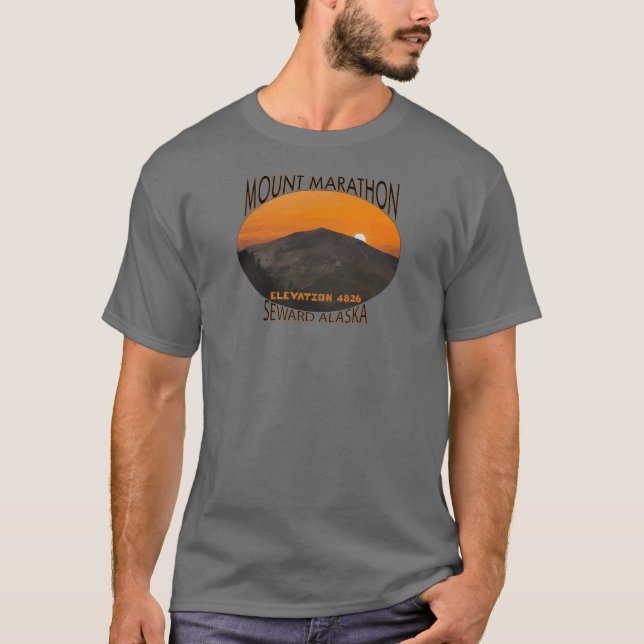 Mount Marathon, Seward, Alaska T-Shirt (Front)