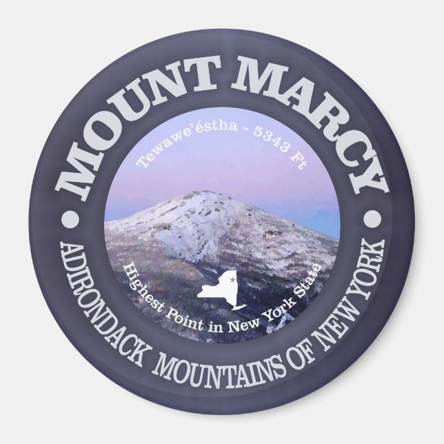 Mount Marcy Magnet (Front)
