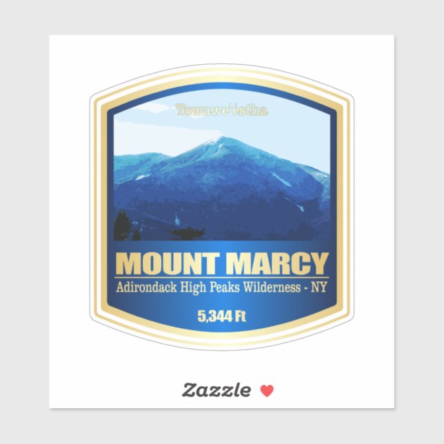 Mount Marcy (PF) Sticker (Sheet)