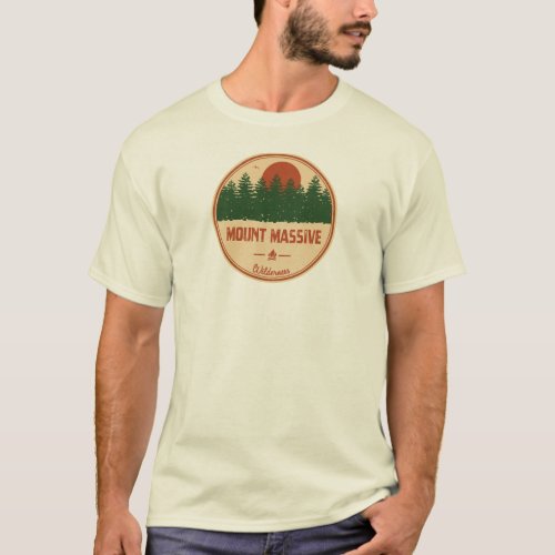 Mount Massive Wilderness Colorado T_Shirt
