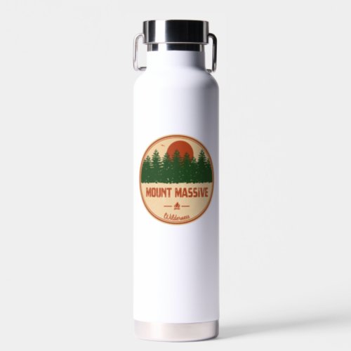 Mount Massive Wilderness Colorado Water Bottle