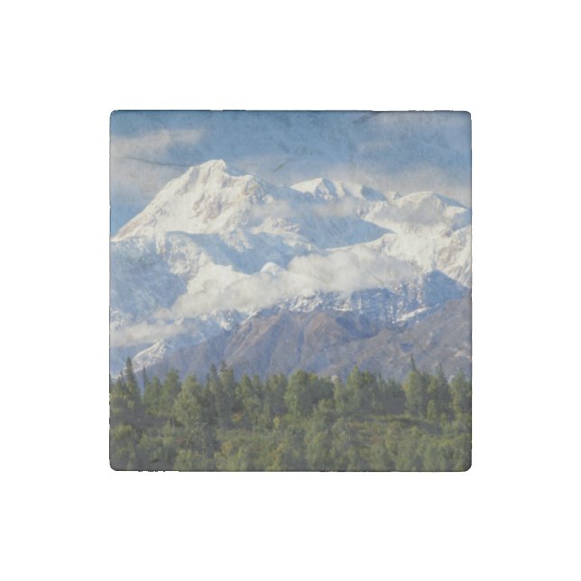 Mount McKinley Stone Magnet (Front)