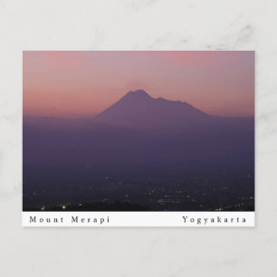 Mount Merapi Postcard