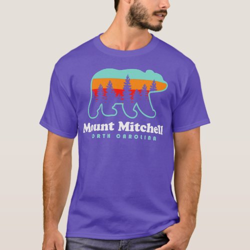 Mount Mitchell Hike North olina Black Mountain Ran T_Shirt