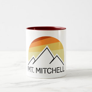 Mount Mitchell Retro Two-Tone Coffee Mug