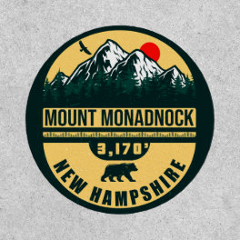 Mount Monadnock New Hampshire Vintage Souvenirs Patch