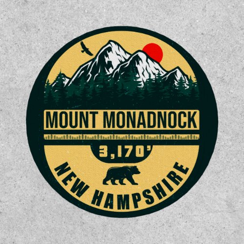 Mount Monadnock New Hampshire Vintage Souvenirs Patch