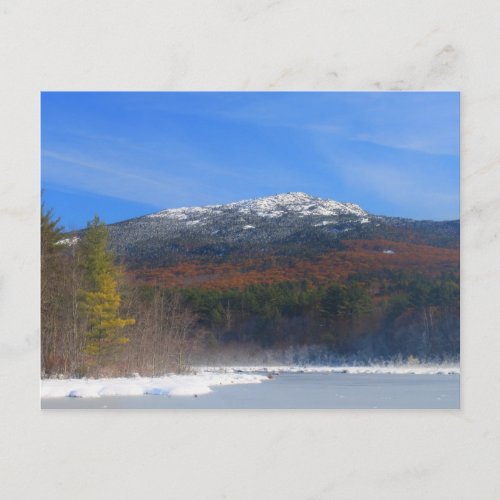 Mount Monadnock Snow and Oak Foliage Postcard