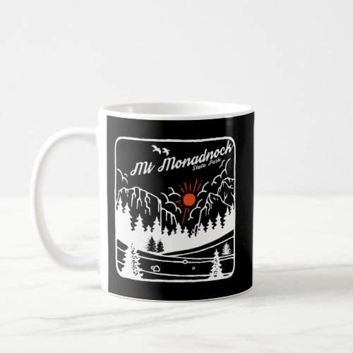 Mount Monadnock State Park New Hampshire Modern Nh Coffee Mug