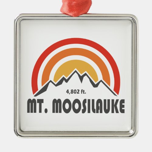 Mount Moosilauke Metal Ornament