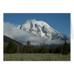 Mount Moran and Clouds at Grand Teton
