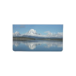 Mount Moran Reflection at Grand Teton Checkbook Cover