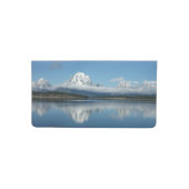 Mount Moran Reflection at Grand Teton Checkbook Cover (Front)