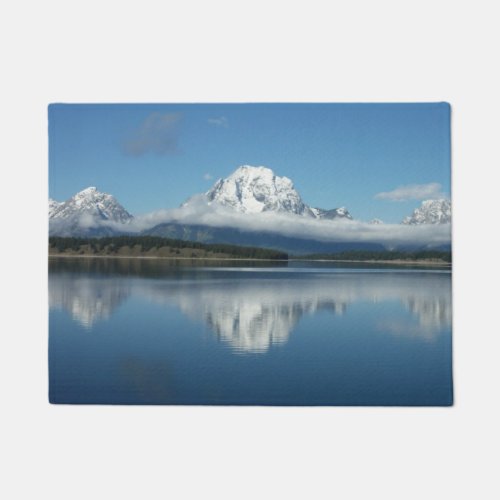 Mount Moran Reflection at Grand Teton Doormat