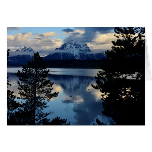 Mount Moran Reflection Cards (Front Horizontal)