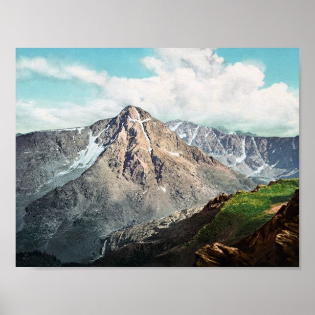 Mount Of The Holy Cross - Rocky Mountains Poster (Front)