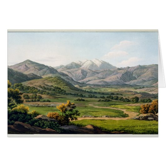 Mount Olympus, as seen between Larissa and Baba, p Cards (Front Horizontal)