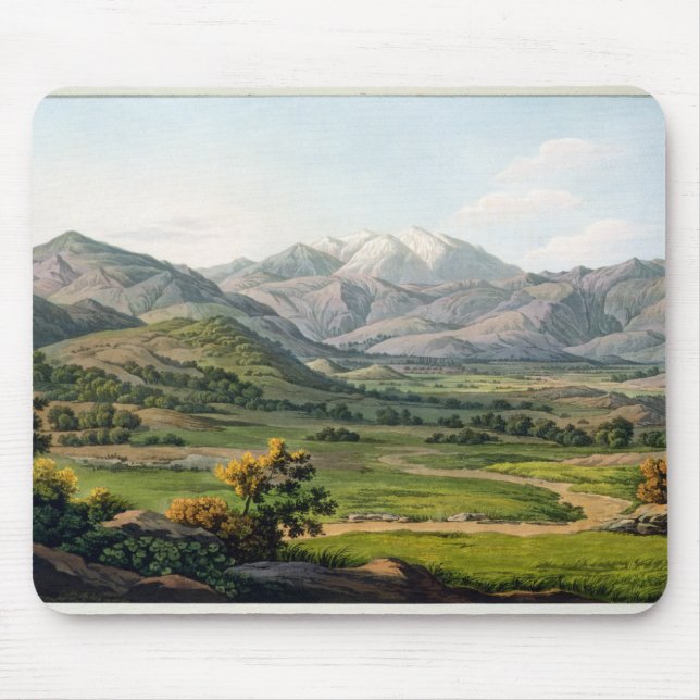 Mount Olympus, as seen between Larissa and Baba, p Mouse Pad (Front)