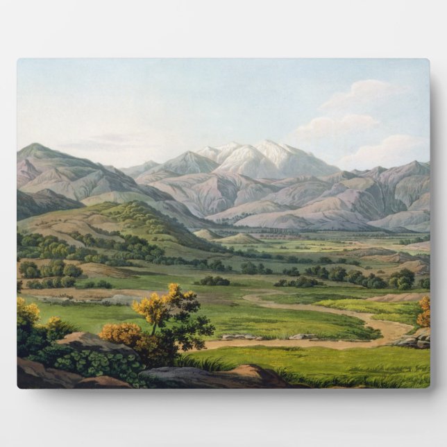 Mount Olympus, as seen between Larissa and Baba, p Plaque (Front)