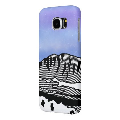 Mount Olympus Greece Illustration Samsung Galaxy S6 Case