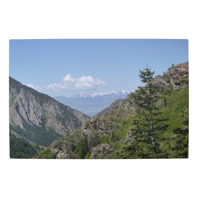 Mount Olympus Trail Metal Print (Front)