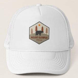 Mount Olympus Wilderness Utah Bear Trucker Hat