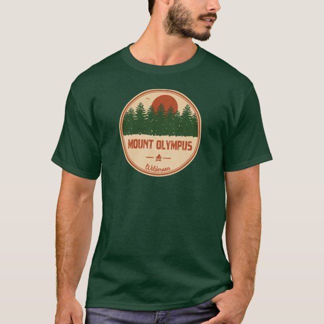 Mount Olympus Wilderness Utah T-Shirt (Front)