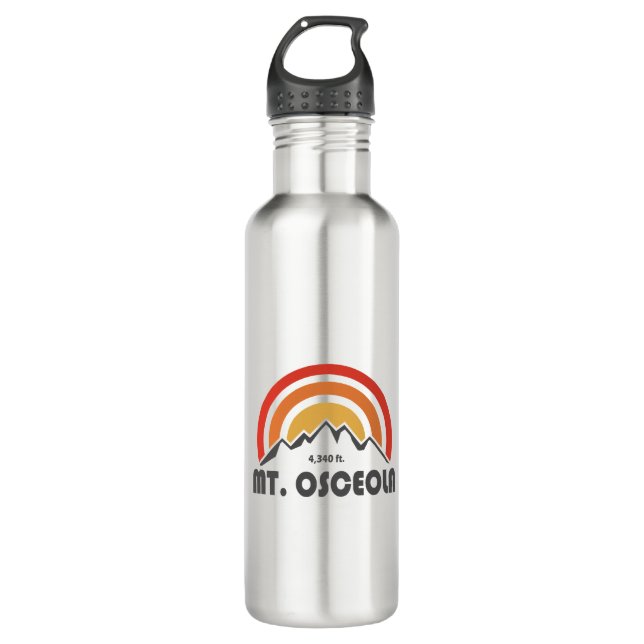 Mount Osceola New Hampshire Stainless Steel Water Bottle (Front)