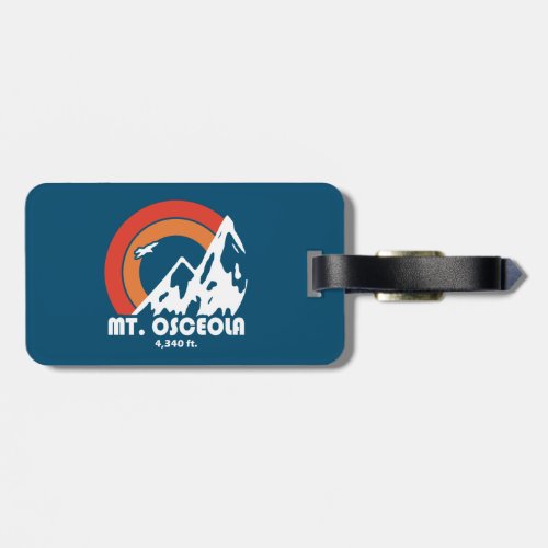 Mount Osceola New Hampshire Sun Eagle Luggage Tag