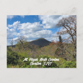 Mount Pisgah North Carolina Elevation Blue Ridge Postcard