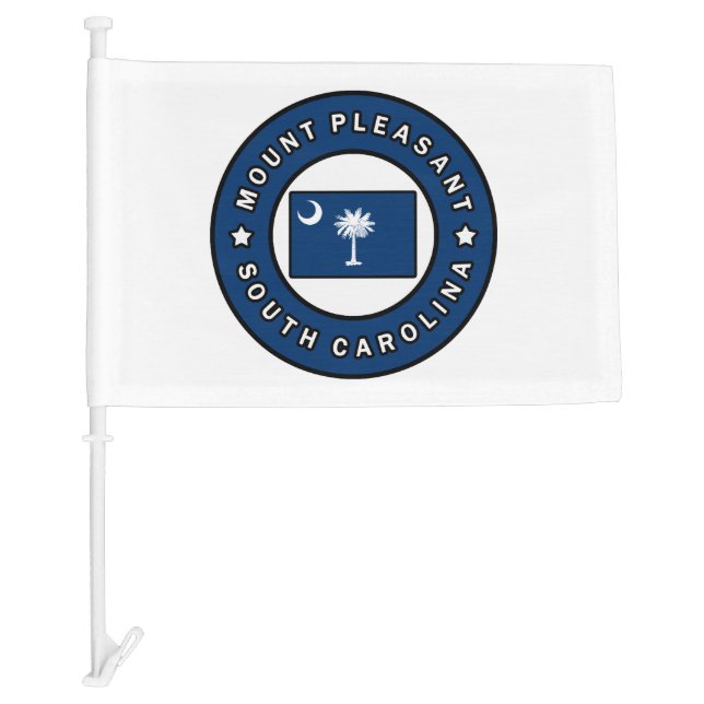 Mount Pleasant South Carolina Car Flag (Front)