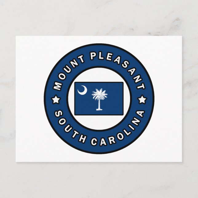 Mount Pleasant South Carolina Postcard (Front)