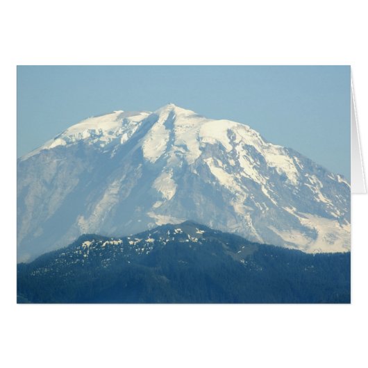 Mount Rainier Card (Front Horizontal)