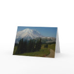 Mount Rainier from the Sourdough Ridge Trail Card