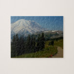 Mount Rainier from the Sourdough Ridge Trail Jigsaw Puzzle