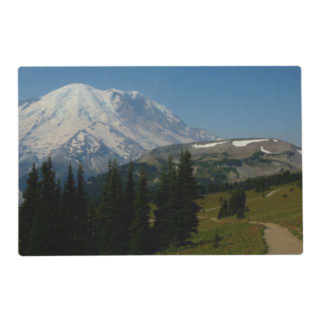 Mount Rainier from the Sourdough Ridge Trail Placemat (Front)