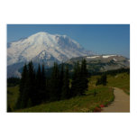 Mount Rainier from the Sourdough Ridge Trail Poster