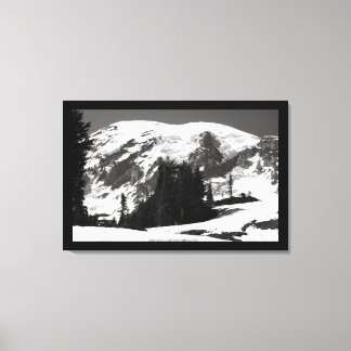 Mount Rainier in June Canvas Print