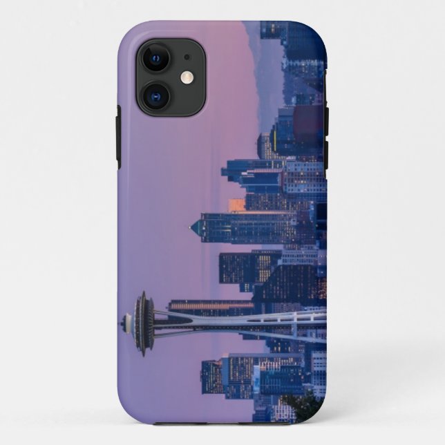 Mount Rainier in the background. Case-Mate iPhone Case (Back)