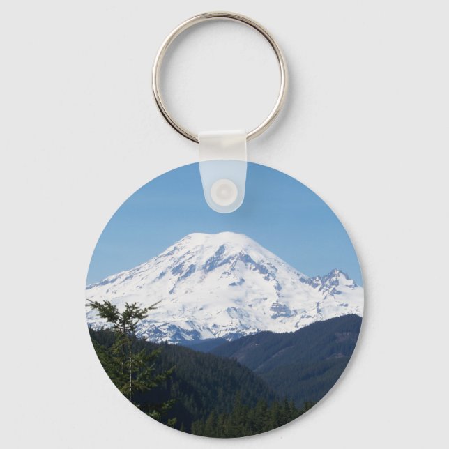 Mount Rainier Keychain (Front)