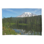 Mount Rainier Lake Reflection Pillow Case