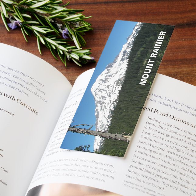 Mount Rainier Landscape Photo Bookmarks (Book)